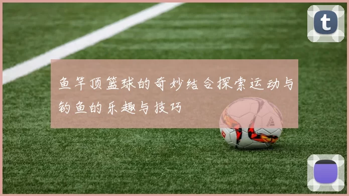 鱼竿顶篮球的奇妙结合探索运动与钓鱼的乐趣与技巧